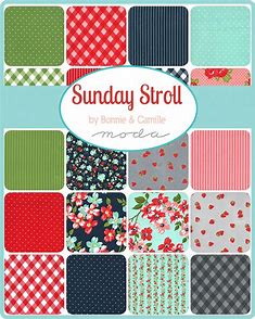 Sunday Stroll Fat Quarter Bundle (40 pieces)