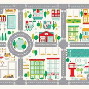 On the Go Canvas Playmat Panel 36" by 54"