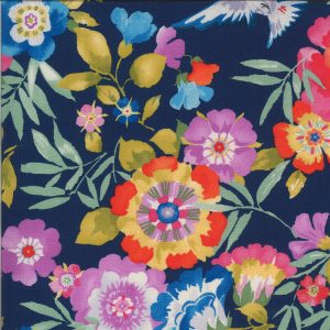 Lulu 2 - Navy Large Floral