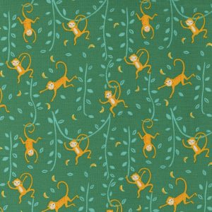 Jungle Paradise Green Monkey