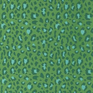 Jungle Paradise Green Tiger Print