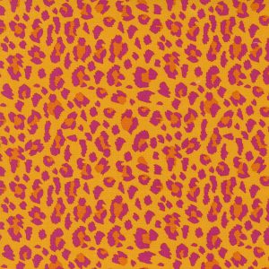 Jungle Paradise Orange Tiger Print
