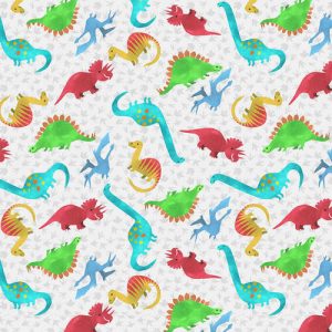 Dinosaur Kingdom White Mixer