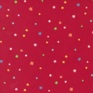Rainbow Garden Red Stars