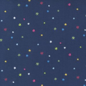 Rainbow Garden Blue Stars