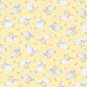 Sweet Dreams Yellow Sheep