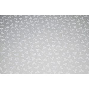 Stof White on White Floral