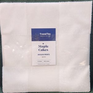 Muslin Prints White on White Layer Cake NEW!!!