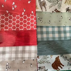 Willow Farm Strip Set - 10 Strips of 5"