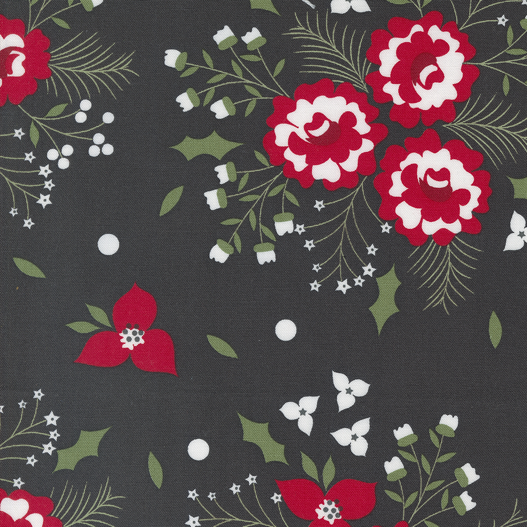 Starberry Charcoal Floral