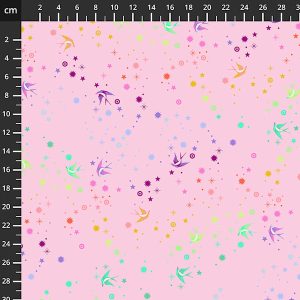 Tula Pink True Colours Back Pink