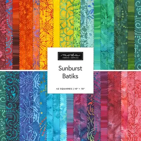Sunburst Batiks Charm Pack NEW!!! - Image 2