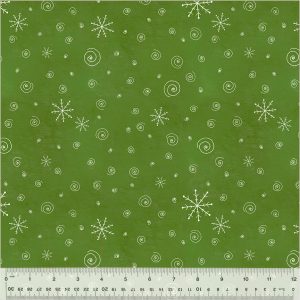 Green Snow Flurries