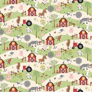 Farmtastic Friends Fun Fabric