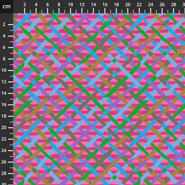 Kaffe Collective Fuschia Check - Image 2