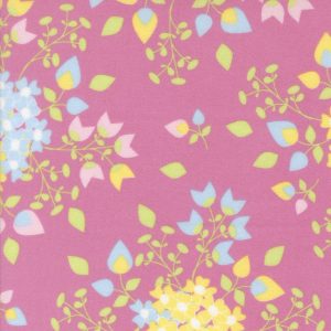 Sherbet Sunshine Pink Floral Flannel