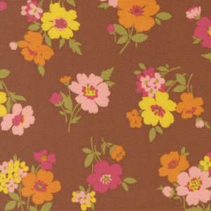Happy Daze Rust Flowers