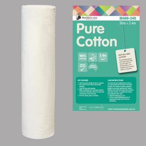 Matilda 90" Wide 100% Cotton - BOLT OF WADDING (30m)