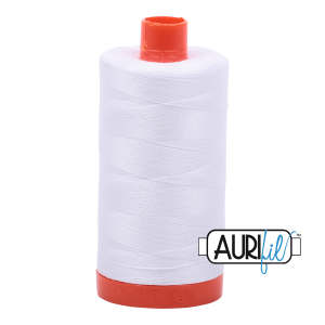Aurifil 40wt 2024 White