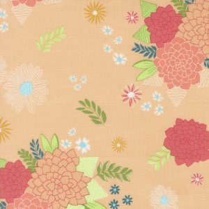 Honeyed Horizon Sweet Pastel Large Floral