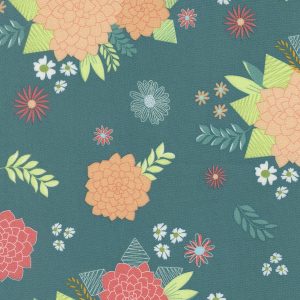 Honeyed Horizon Horizon Blue Large Floral