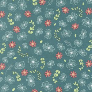 Honeyed Horizon Horizon Blue Small Floral